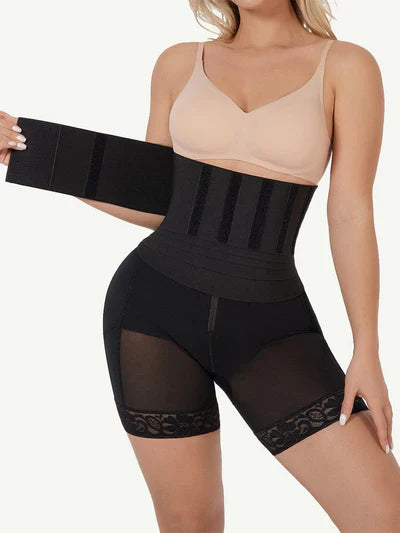 Vela® – Short Sculptant avec Ceinture Taille Galbante