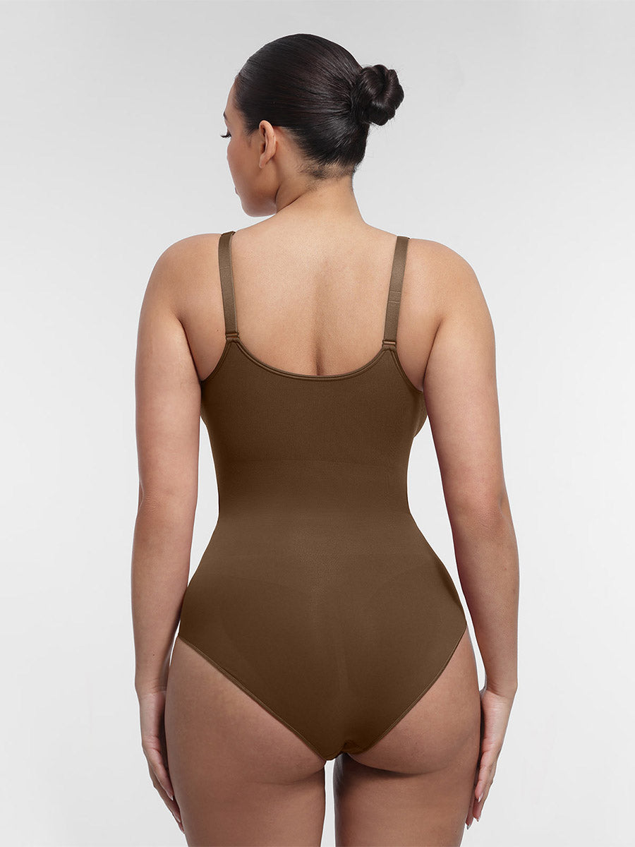 Névia® – Bodysuit Sans Couture avec Maintien Poitrine | Taille Sculptée