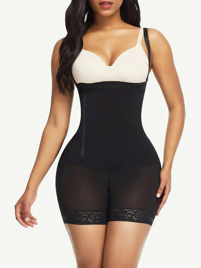 Harmonia – Corset de maintien après chirurgie avec zip latéral et bretelles ajustables