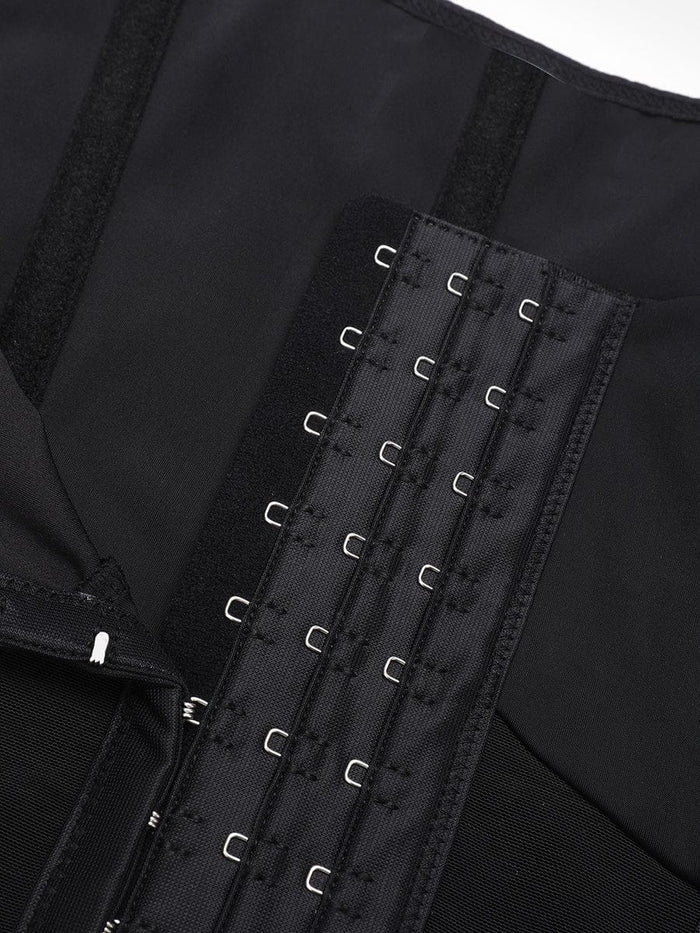 Serantexa® – Gilet Serrant 7 Baleines Acier avec Support Poitrine et Fermeture Triple