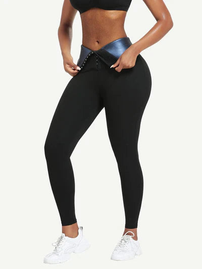 FlexUp – Legging Gainant taille Haute, Sculpte et Fait Transpirer