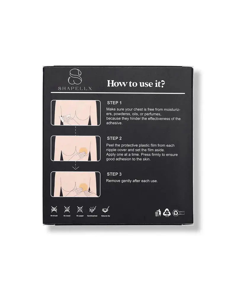 Go Braless Silicone Nipple Covers - Beshap 