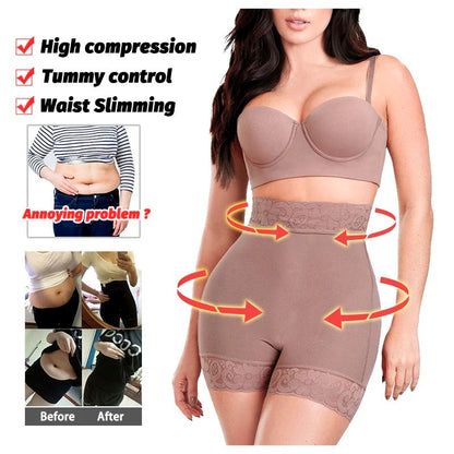 LuxeLift® – Culotte en dentelle taille haute galbante