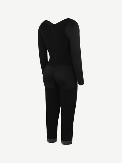 Wholesale U-shaped Free Cutting Cuff Design Postsurgical Breast Support Butt Lifting Shapewear