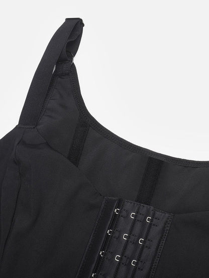 Serantexa® – Gilet Serrant 7 Baleines Acier avec Support Poitrine et Fermeture Triple