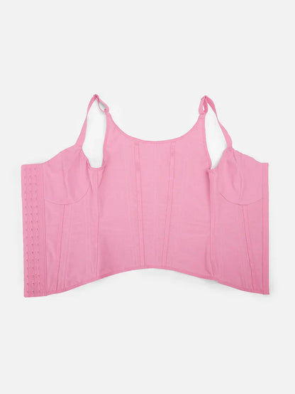 Serantexa® – Gilet Serrant 7 Baleines Acier avec Support Poitrine et Fermeture Triple